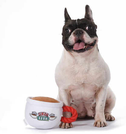 Central Perk Coffee Cup Plush Dog Toy Inspired by Friends TV Show
