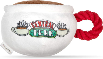 Central Perk Coffee Cup Plush Dog Toy Inspired by Friends TV Show