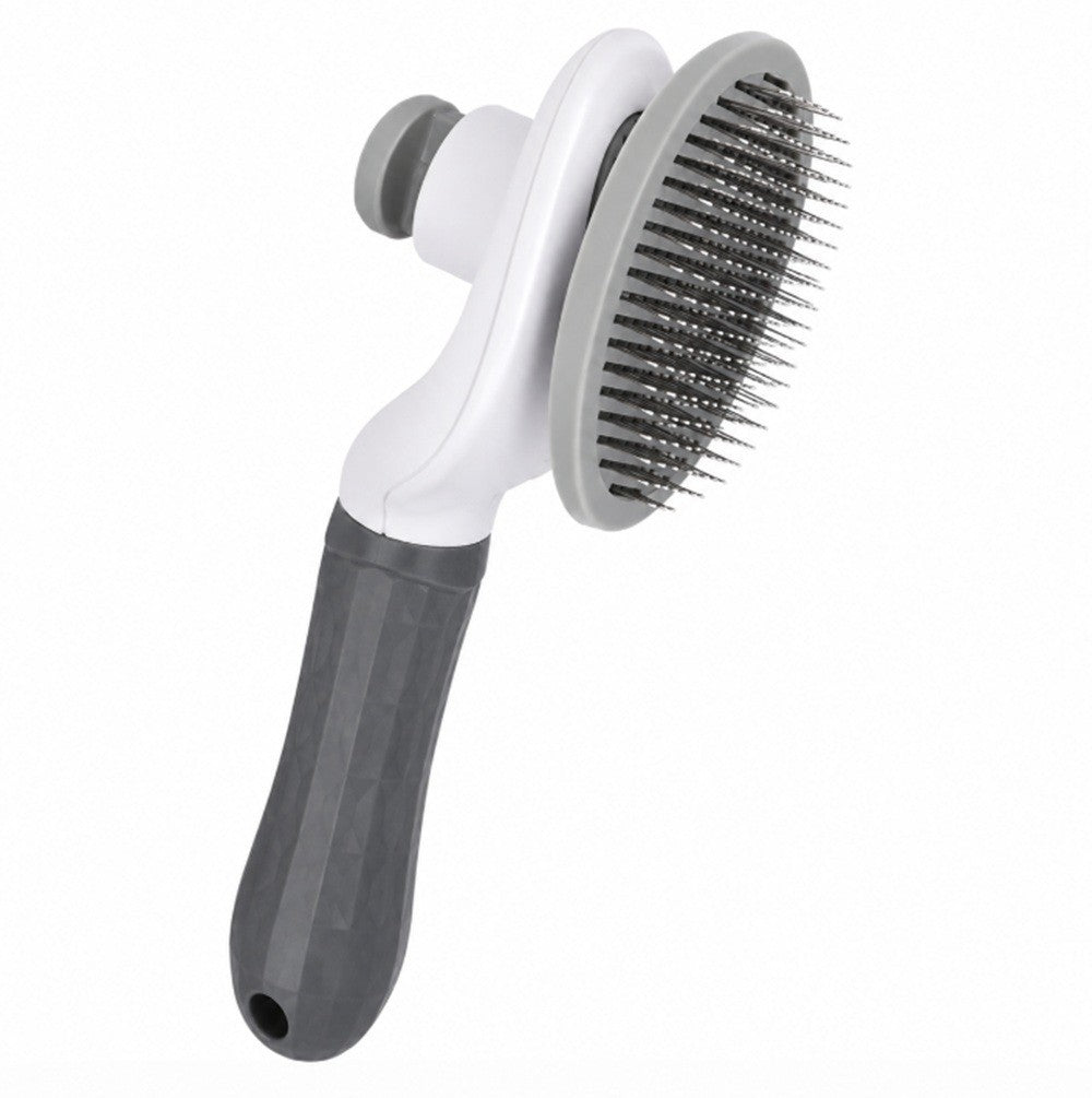 Pet Hair Remover Brush Self Cleaning Deshedding Grooming Comb for Dogs Cats