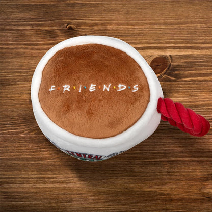 Central Perk Coffee Cup Plush Dog Toy Inspired by Friends TV Show