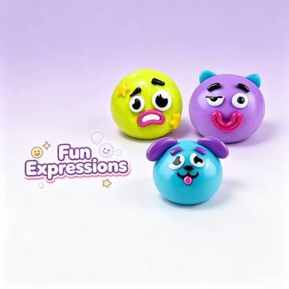 Smushers Curiosities Dog Face Swap Squishy - Soft, Moldable, Slow-Rise Relaxation Toy