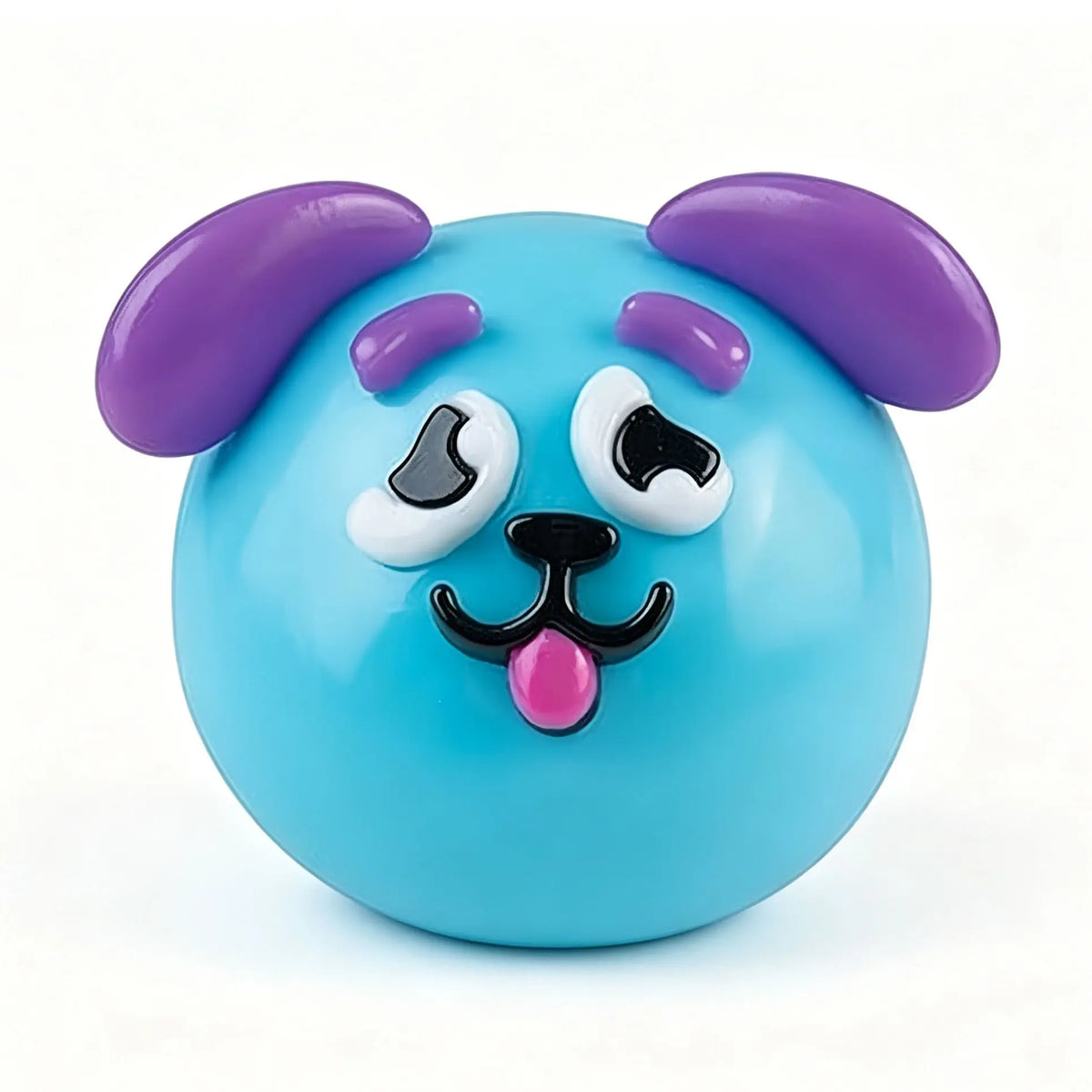 Smushers Curiosities Dog Face Swap Squishy - Soft, Moldable, Slow-Rise Relaxation Toy