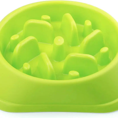 Large Dog Slow Feeder Bowl with Food-Safe Anti-Choke Puzzle Design