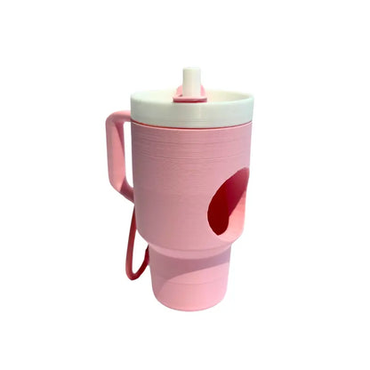 Tumbler Sustainable Dog Waste Bag Dispenser - Made from PLA, Includes Extra Clip for Leash Attachment, Fits Standard Waste Bag Roll